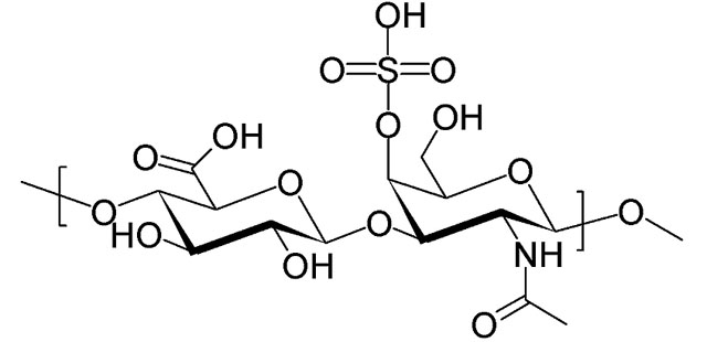 コンドロイチンの分子構造